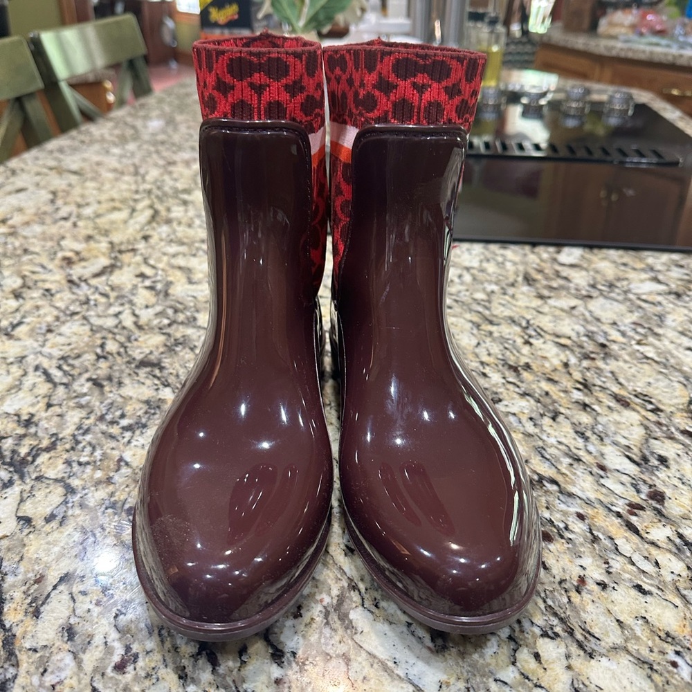 COACH Chelsea Rain Boots
